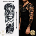 Aslan - Tam Kol Geçici Dövme