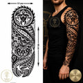 Maori & Polinesya Tribal - Tam Kol Geçici Dövme